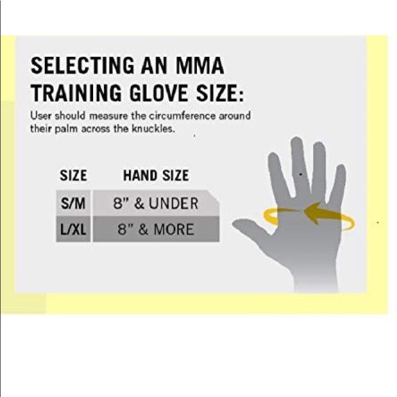 Everlast MMA Pro Style Grappling Gloves 4OZ S/M - Picture 6 of 7